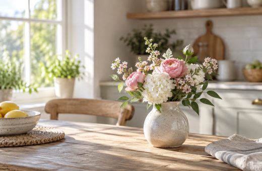Fresh flowers, without the special occasion — AI-generated editorial illustration