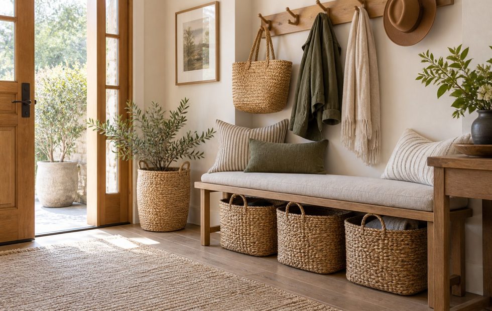 A welcoming entryway starts with the everyday
