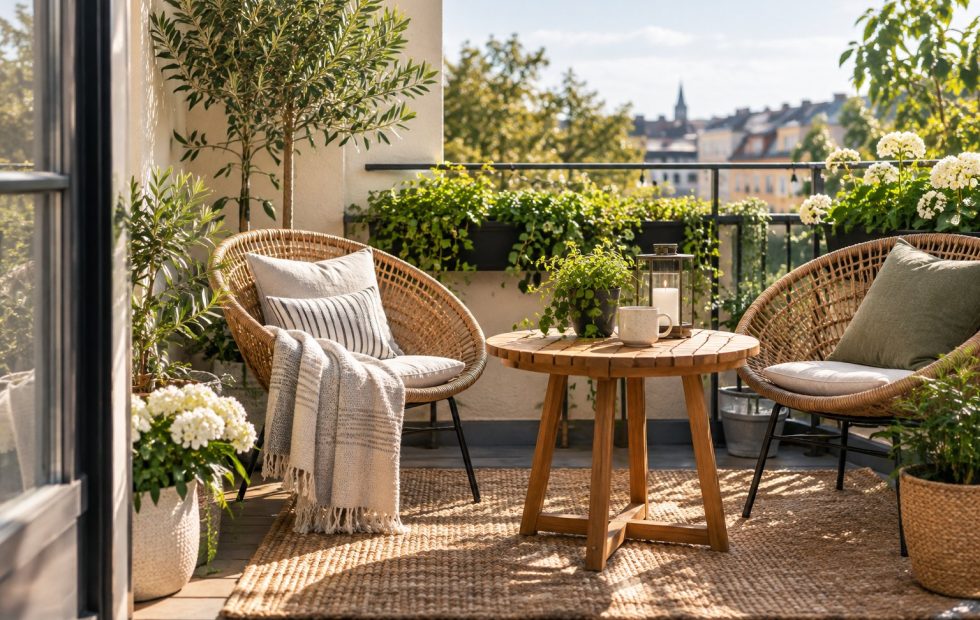 Small balcony, lovely possibilities